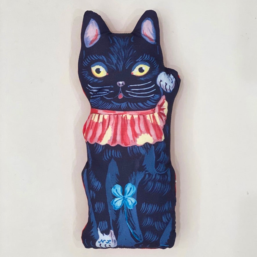 Lucky Cat Pillow Designed By Nathalie L'ete – Nest of San Francisco